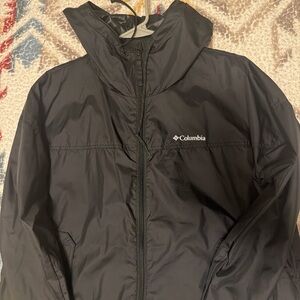 Columbia Black Windbreaker Jacket